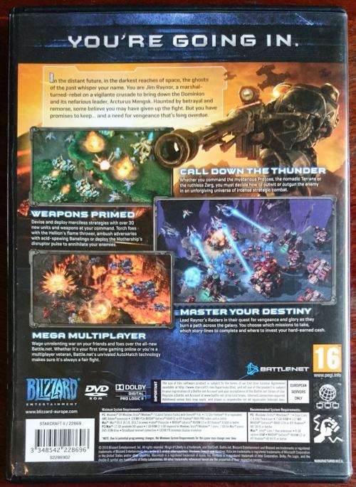 StarCraft: Wings of Liberty (Original release with slipcover) - PC