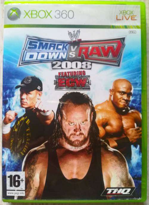 WWE Smackdown vs Raw 2008 - Xbox 360