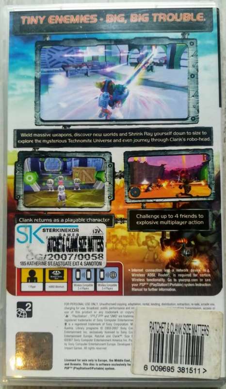 Ratchet and Clank: Size matters - PSP