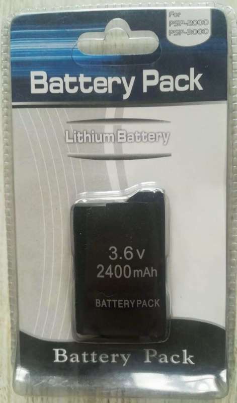Lithium Battery Pack 3,6V 2400mAh - PSP 1000 SERIES (Sealed)