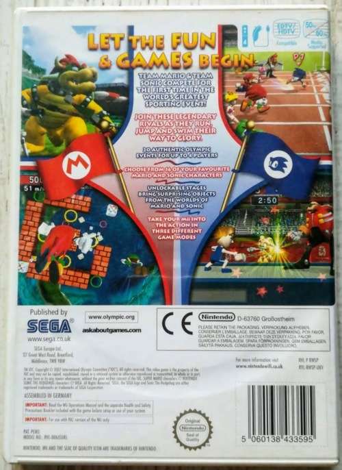 Mario & Sonic at the Olympic Games - Wii.