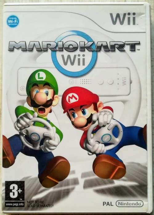 Mario Kart + wheel - Wii.