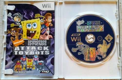 Spongebob & Friends: Attack of the Toybots - Wii.