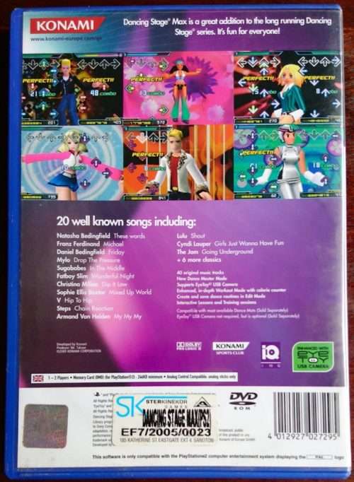 Dancing Stage Max - PS2
