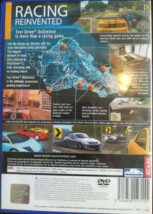 Test Drive Unlimited - PS2