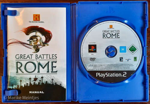 History Channel Great Battles of Rome - PS2