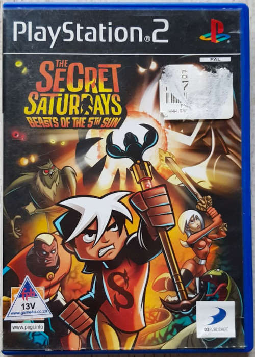 Secret Saturdays Beasts of the 5th Sun - PS2