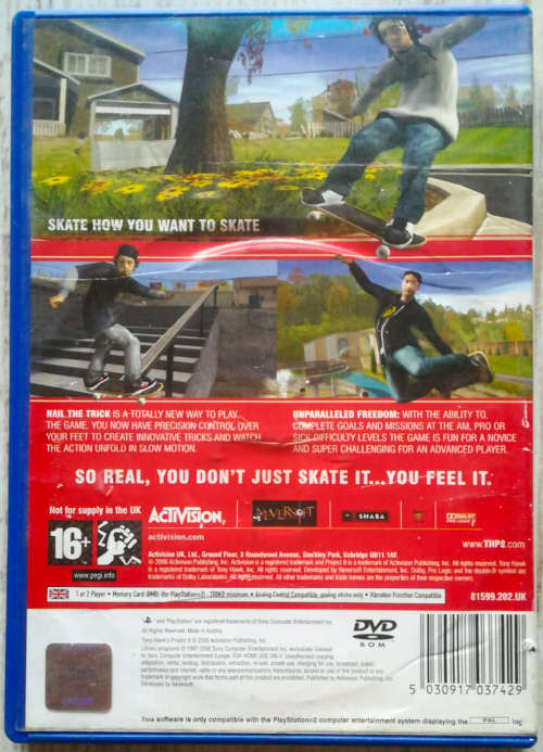 Tony Hawk's Project 8 - PS2