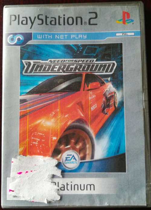 Need for Speed Underground - PS2 (Platinum)