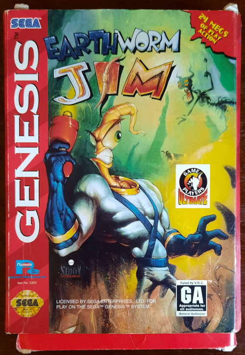Earthworm Jim - Genesis (Boxed)