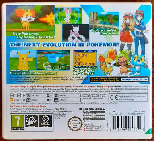 Pokemon X - 3DS
