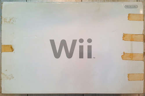 Boxed White Wii Console, Original Remote + Nunchuck