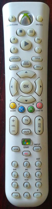 Original Xbox 360 Media Remote
