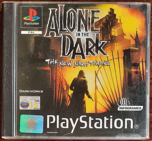 Alone in the Dark: The New Nightmare - PS1 (Retro)(manual in French, Game English)