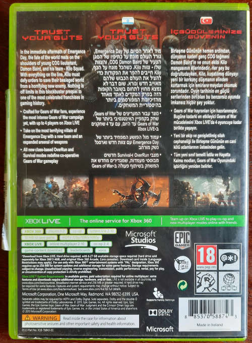 Gears of War Judgement - Xbox 360