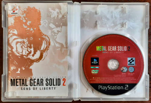 Metal Gear Solid 2: Sons of Liberty (Including bonus disc) - PS2