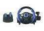 Gameinis steering wheel with pedals and gear change