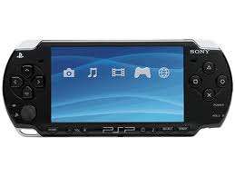 Black PSP 2003 console + EXTRAS