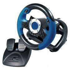 Competition Pro Steering Wheel and Pedals PS2