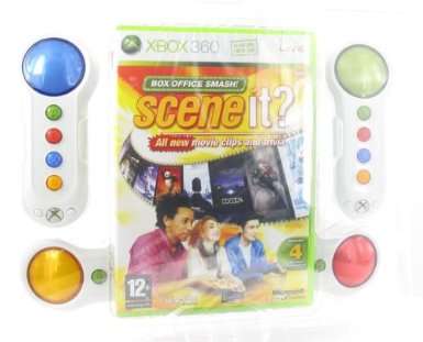 Scene it? Box Office Smash and Wireless Buzzers Xbox 360 LATE LISTING