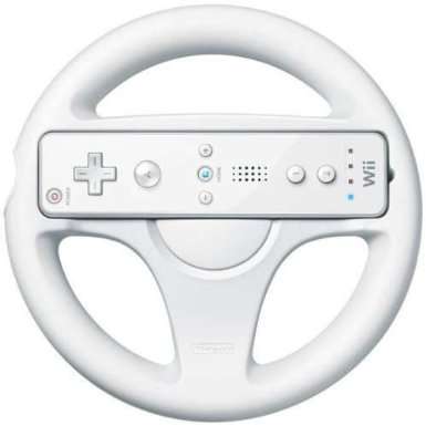 Mario Kart Wheel (White) Wii