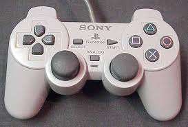 Official PS1/PS2 Analogue Controllers (Grey)
