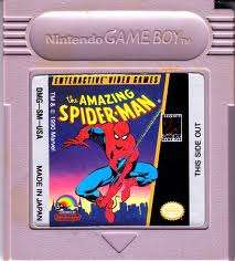 The Amazing Spiderman Gameboy