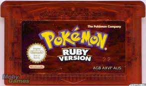 Game Boy Advance/GBA: Pokemon Ruby (Genuine Nintendo)