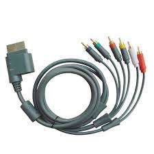 Official Xbox 360 component cable