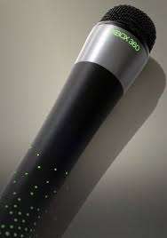 Official Xbox 360 Lips Microphone - Black