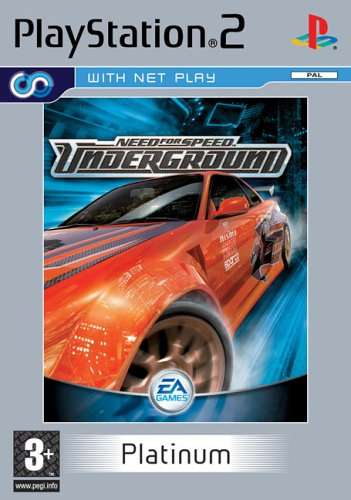Need For Speed Underground PS2 (platinum)