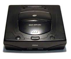 Sega Saturn Console and controller