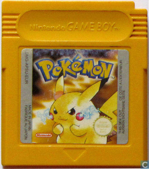 Game Boy Colour/ GBC: Pokemon Yellow (Genuine Nintendo)