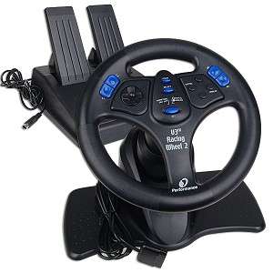 PS2 Interact Steering Wheel + Pedals