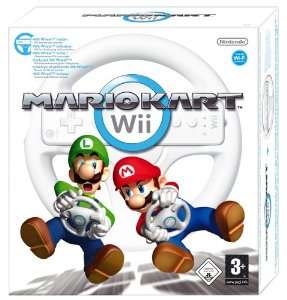 Mario Kart + White Wheel - Wii