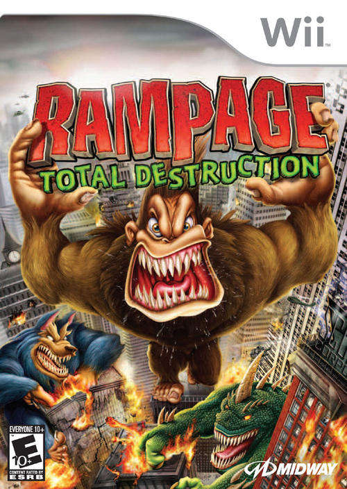 Rampage Total Destruction - Wii (NTSC)