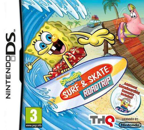 Spongebob Squarepants Surf & Skate Road Trip - DS