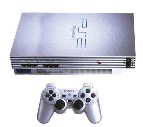 Boxed Silver PS2 (Fat) + 2 Controllers + Memory card