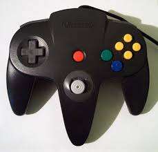 Original Charcoal N64 Controller