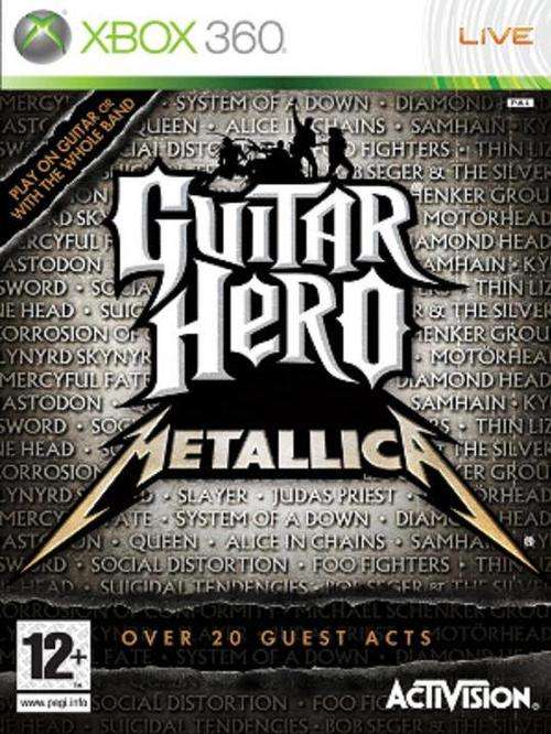 Guitar Hero Metallica - Xbox 360