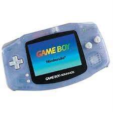 Glacier Purple Game Boy Advance Console + Bag