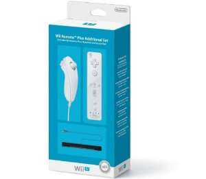 Boxed Wii/ Wii U Remote Plus, Nunchuk and Sensor Bar Set White - NEW (Official Nintendo)