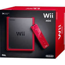 Boxed Wii Mini Console - Red & Black NEW