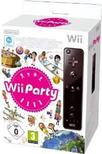 Wii Party Incl Black Wii Remote - Wii