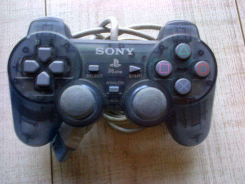 Original PS1 Analog Controller - Charcoal
