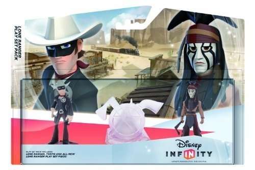 Disney Infinity Lone Ranger Playset Pack: Tonto, Lone Ranger + Story Stone