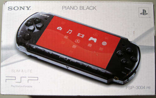 Piano Black PSP Console 3004 Series (6 months warranty)