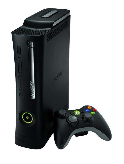 Black Xbox 360 Console Elite 120Gb + Original Controller