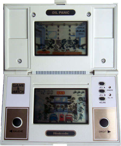 Nintendo Game & Watch Multi Screen Handheld Console: Oil Panic