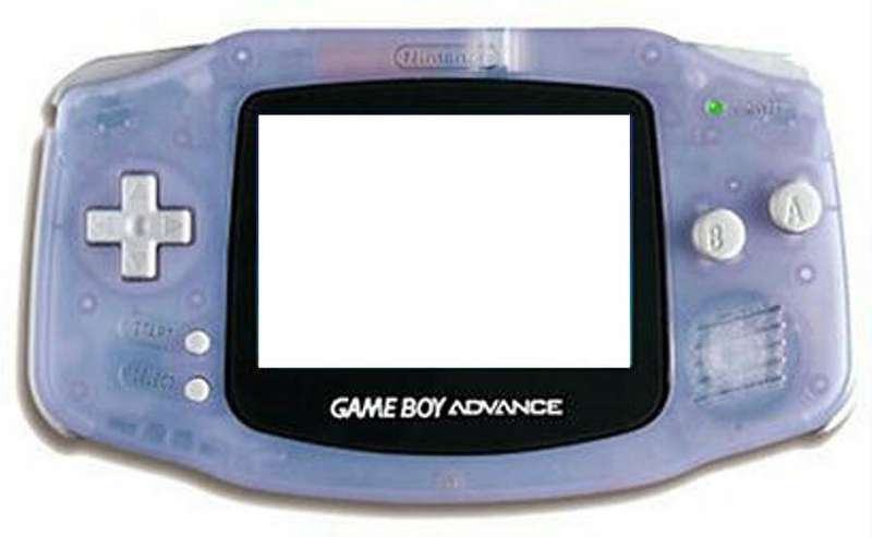 Transparent / Clear Game Boy Advance Console